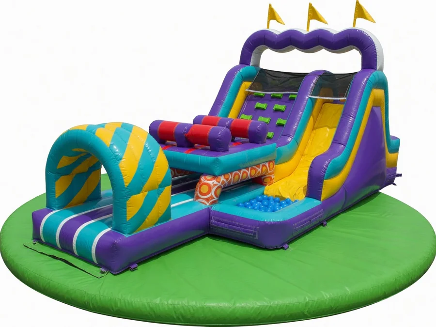 OC-05 Dual Obstacle Course obstacle course rentals option for Bangor, ME