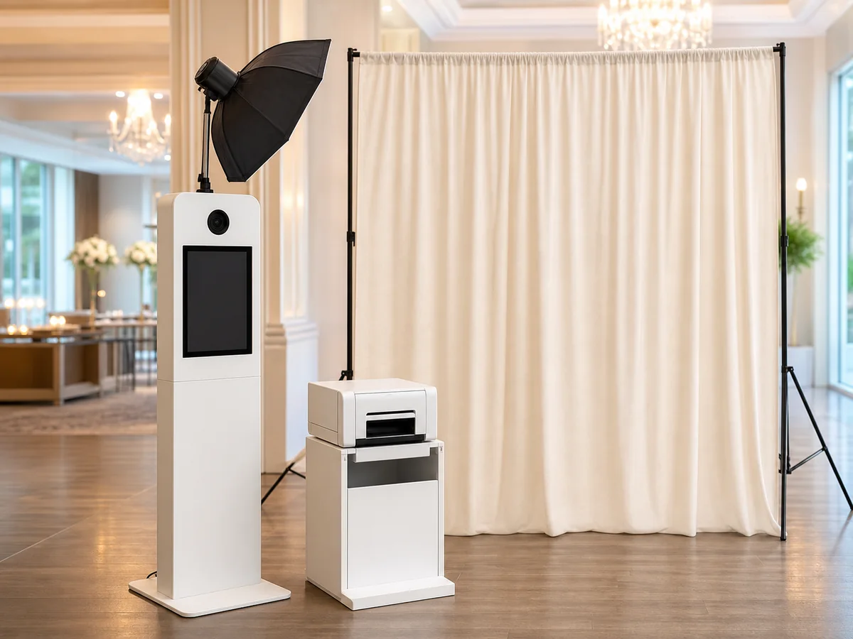 Classic JW Touch Photo Booth photo booth rentals option for Alpharetta, GA