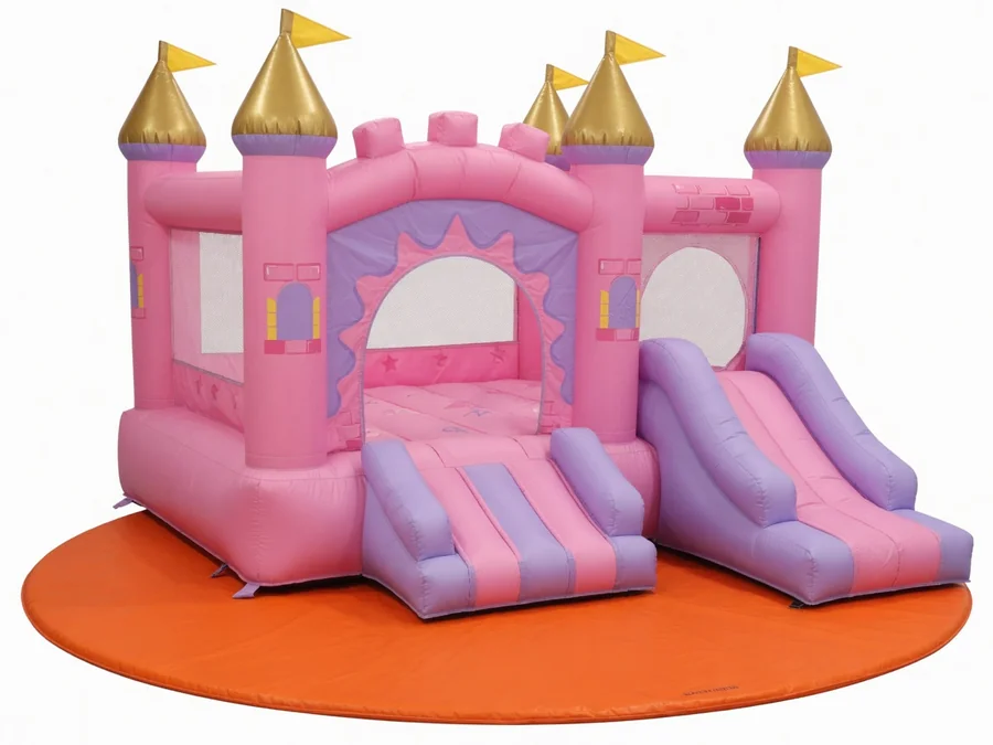 Pink Castle Jumper bounce house rentals option for Lynn, MA