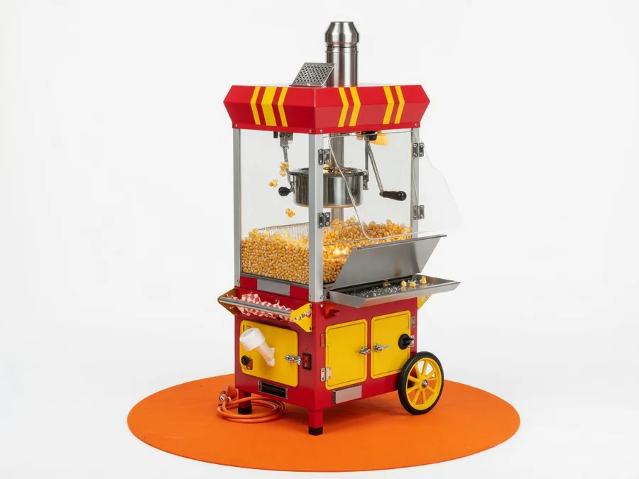 Popcorn concession machine rentals option for Asheville, NC