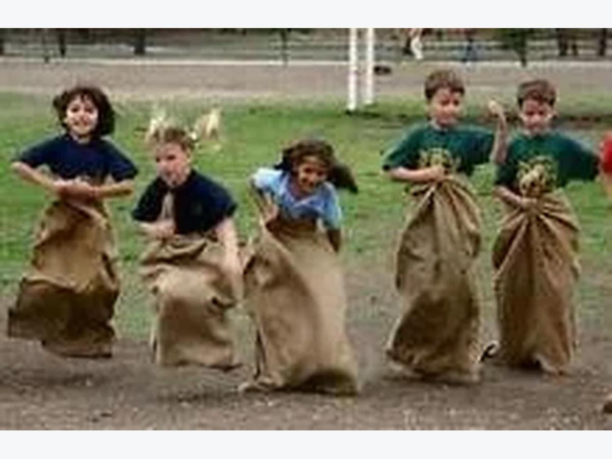 Potato Sack Race carnival game rentals option for Jacksonville, FL