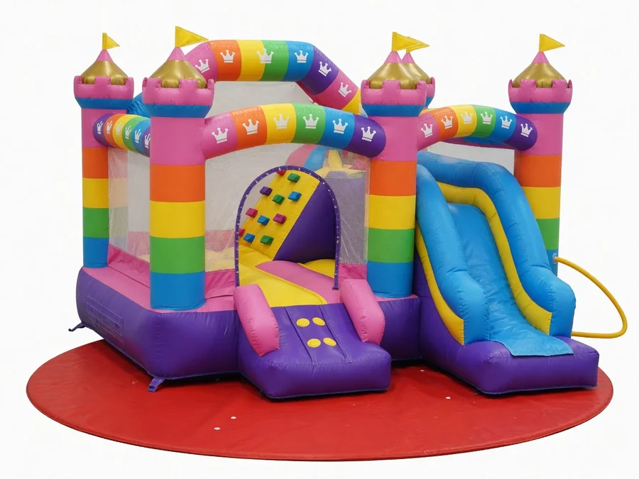Rainbow Unicorn Combo Water Slide water slide rentals rental option in Dover, NH