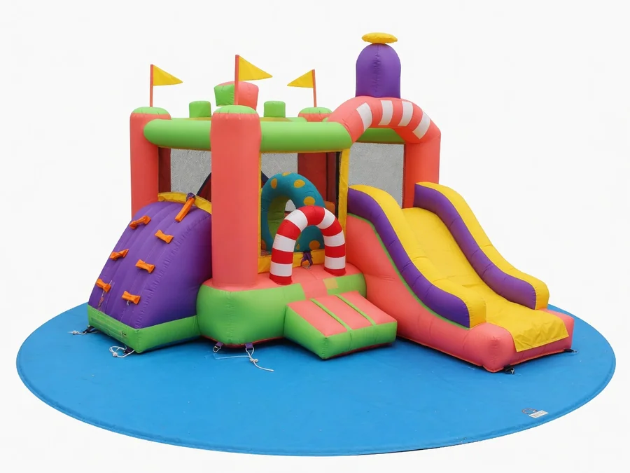 Roaring Lion Bounce House Combo bounce house rentals option for Wilmington, NC