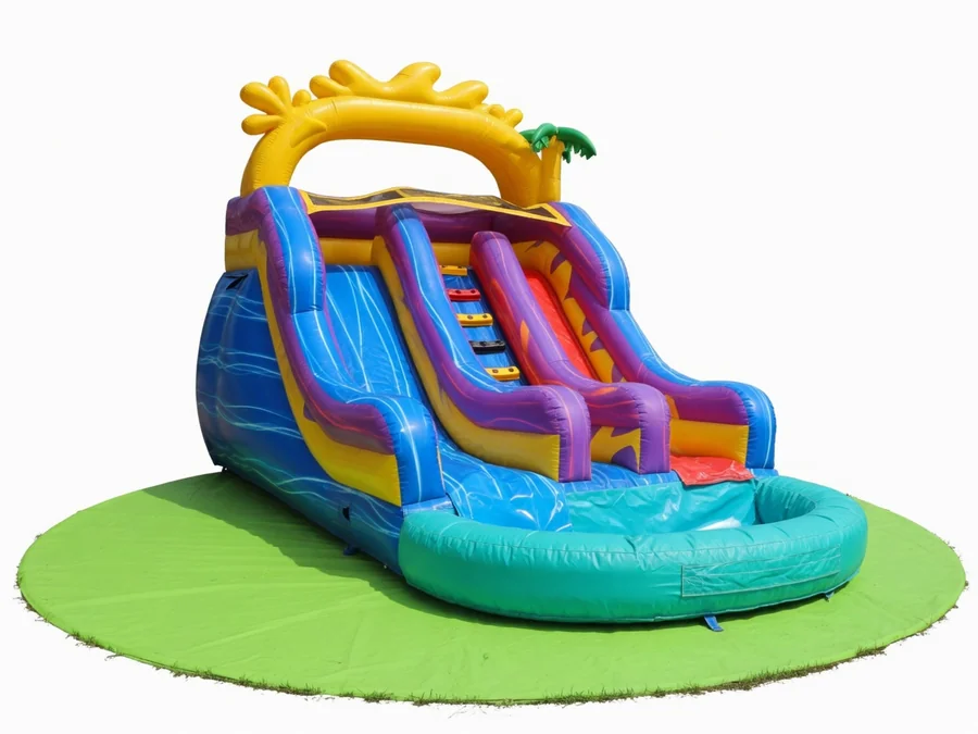 Roblox Bounce House & Double Waterslide water slide rentals rental option in Roanoke, VA