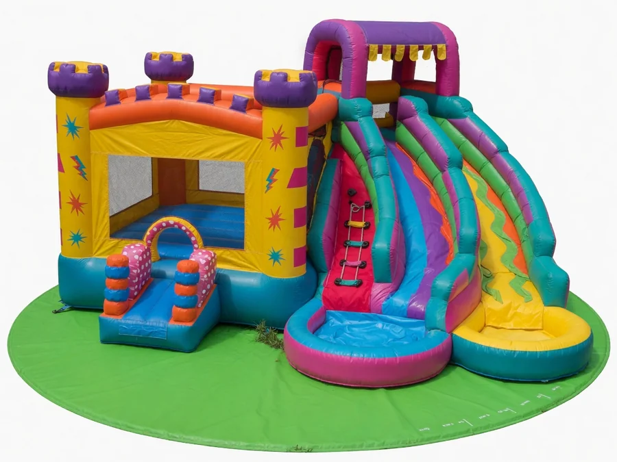Rope The Bull Inflatable Game (Two Players) interactive game rentals option for Hialeah, FL