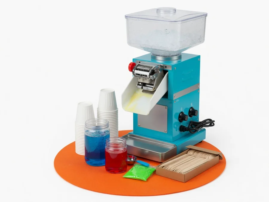 Sno Cone Mix Blue Raspberry 1 QT concession machine rentals rental option in Hartford, CT