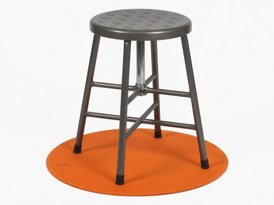 Stool Gun Metal table and chair rentals option for Fort Lauderdale, FL