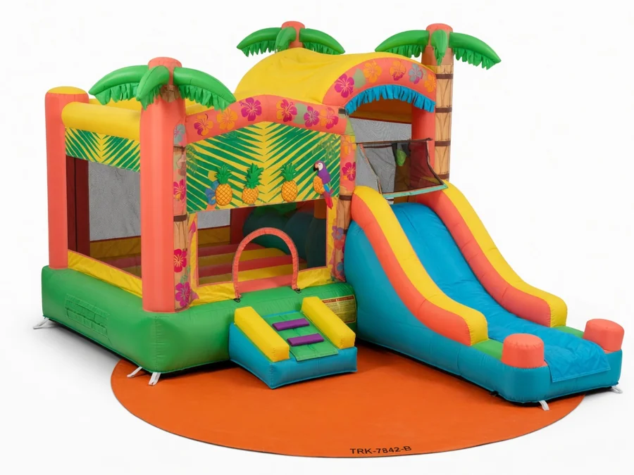 Tropical Bounce House bounce house rentals option for Springfield, MA