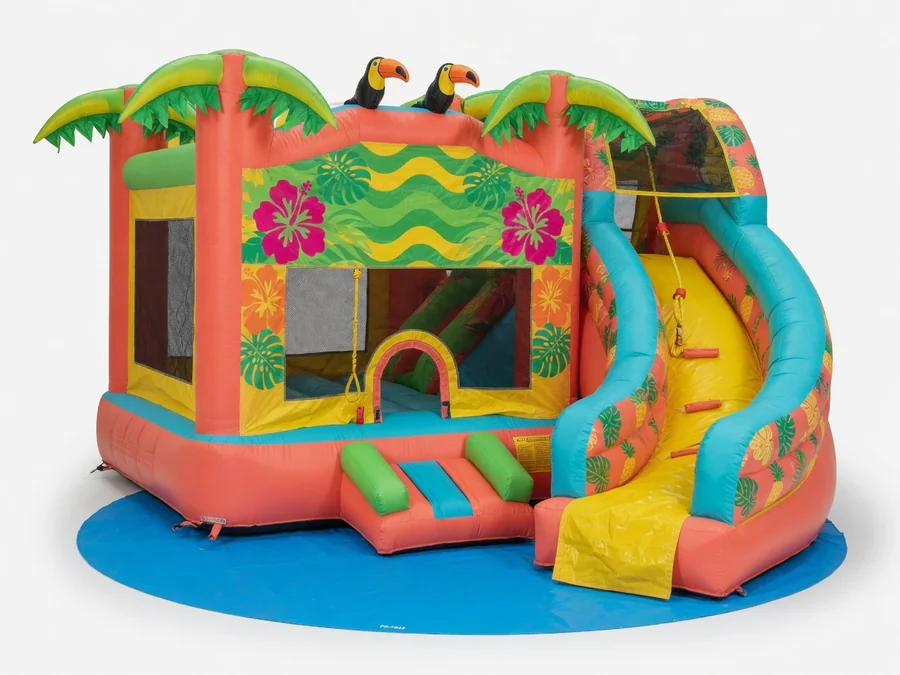 Tropical Combo bounce house rentals option for Providence, RI