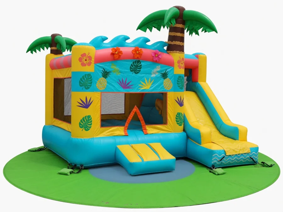 Tropical Sunset Jumper bounce house rentals rental option in Lynn, MA