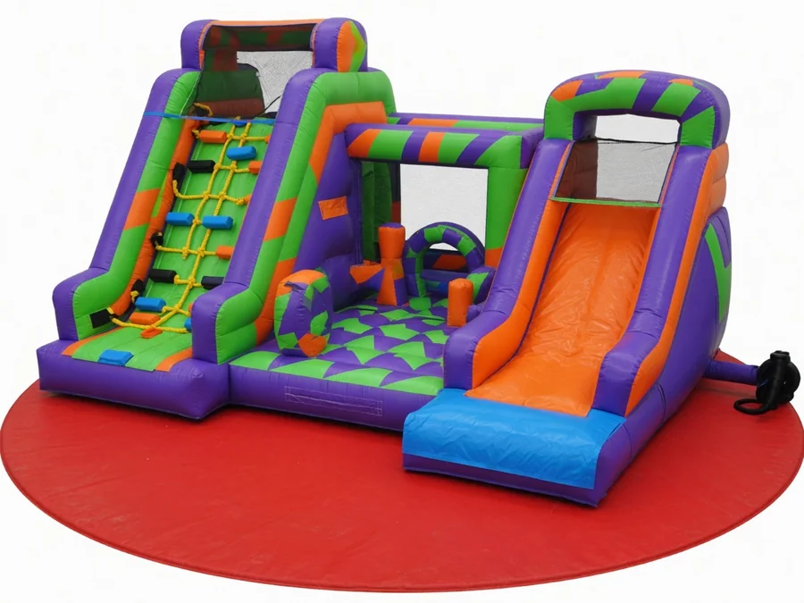 Ultimate Challenge Obstacle/ Slide Combo 2pc -1.5hp, 1hp obstacle course rentals rental option in Arlington, VA