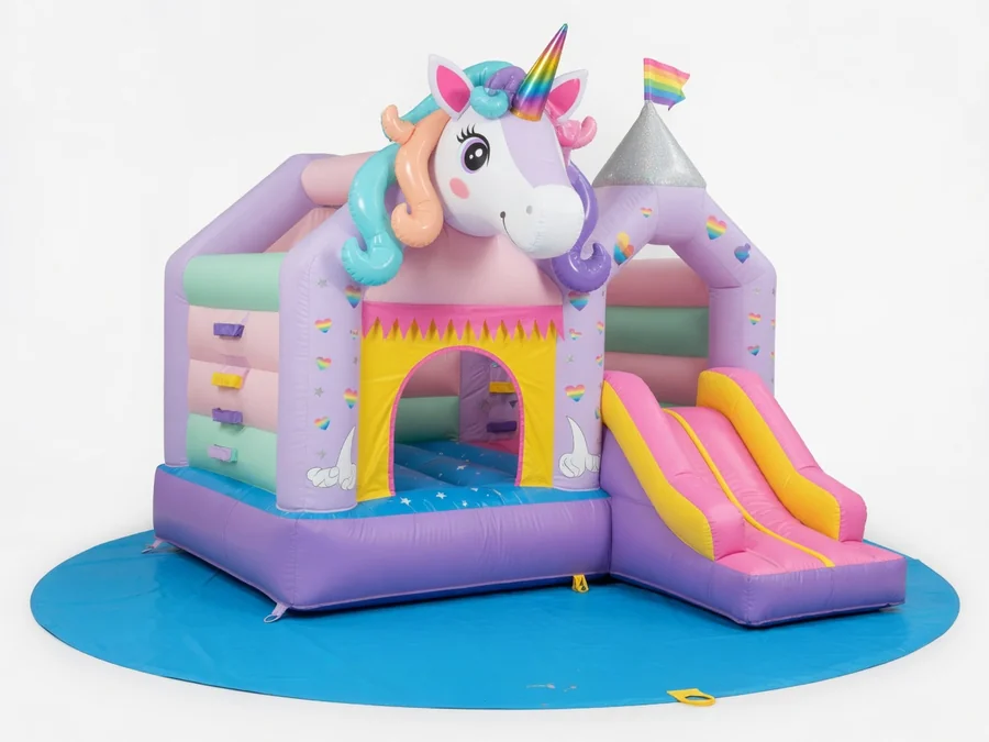 Unicorn Bouncer bounce house rentals rental option in Brunswick, ME