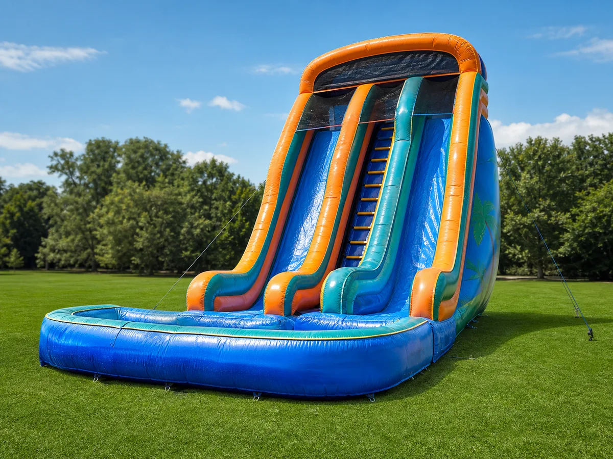 Dream Double Splash Waterslide water slide rentals option for Springfield, MA