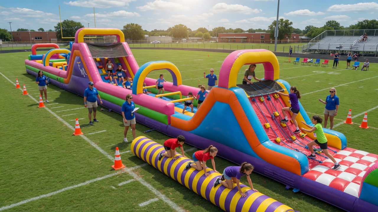 Obstacle course Blue Bell
