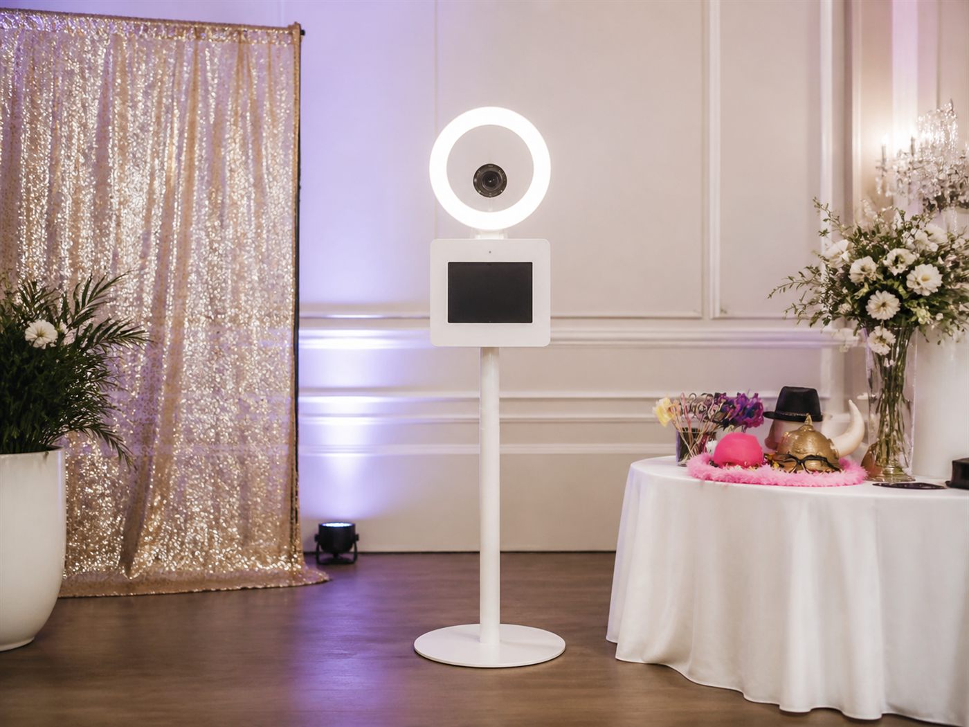 Open Air Photo Booth rental for homecoming party rentals