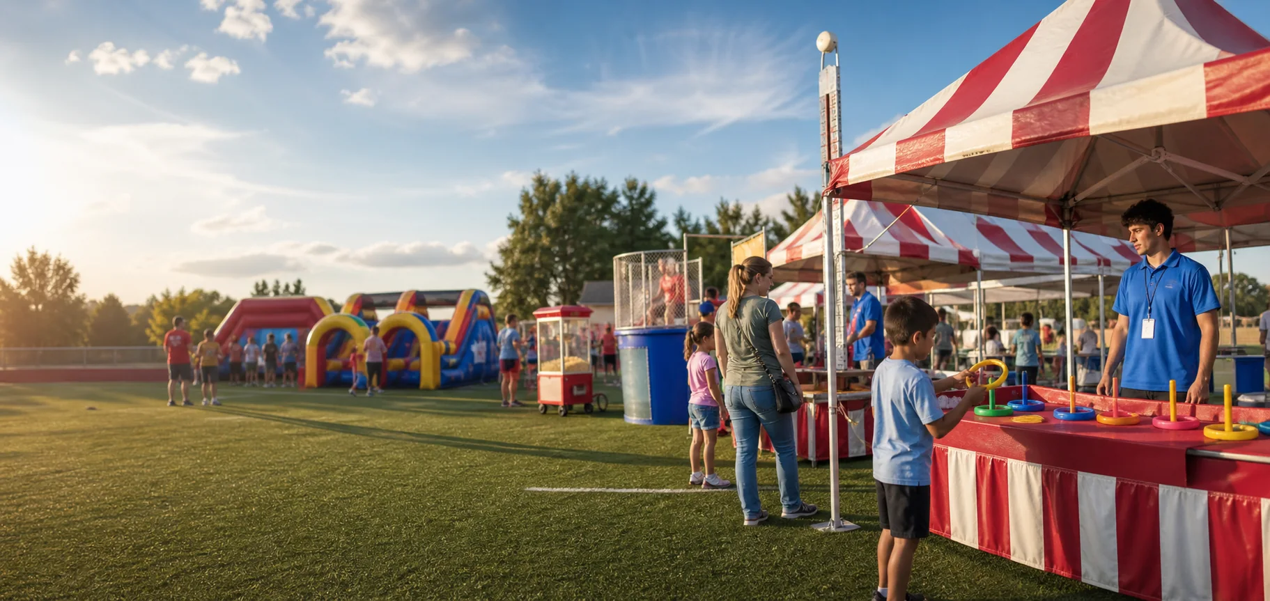 Municipal & Community Event Rentals event with Party Pros rentals