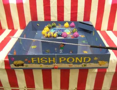 Fish Pond carnival game booth from Party Pros East Coast