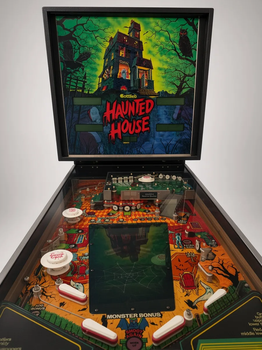Gottlieb Haunted House pinball machine rental from Party Pros East Coast
