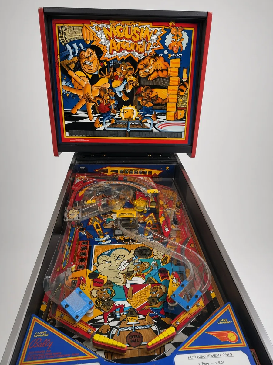 Bally Mousin' Around! pinball machine rental from Party Pros East Coast