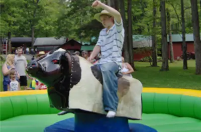 Bull Ride Showdown package: Mechanical Bull